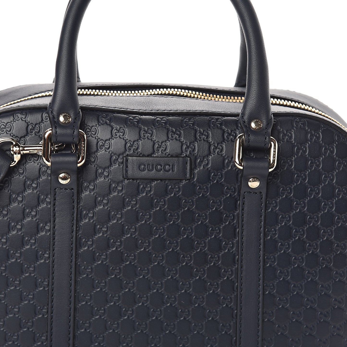 Microguccissima Medium Crossbody Bag Blue