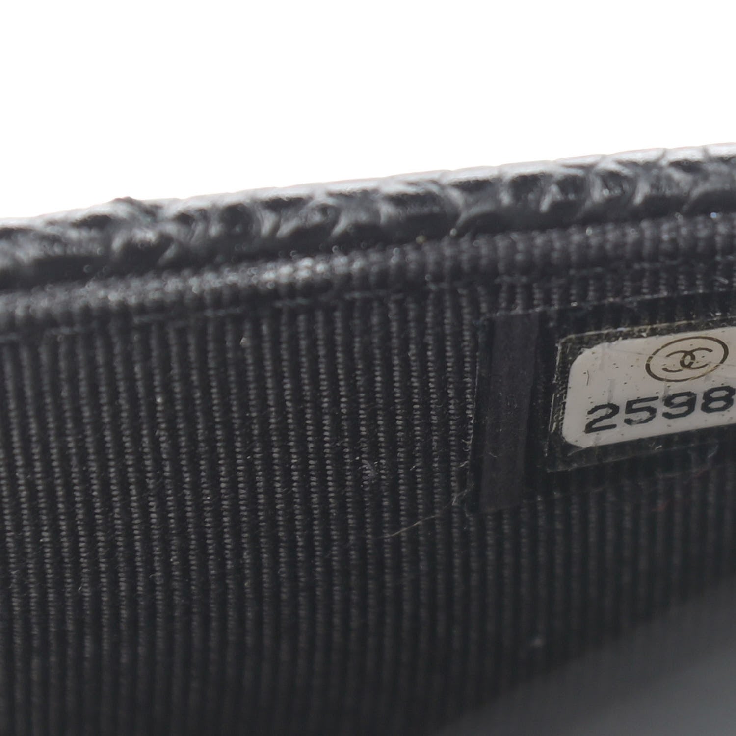 Chanel Caviar Quilted Wallet On Chain WOC Black 7 of 9
