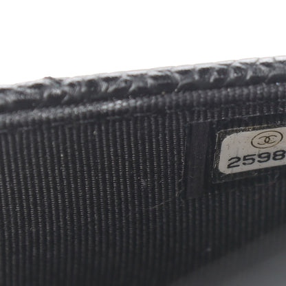 Chanel Caviar Quilted Wallet On Chain WOC Black 7 of 9