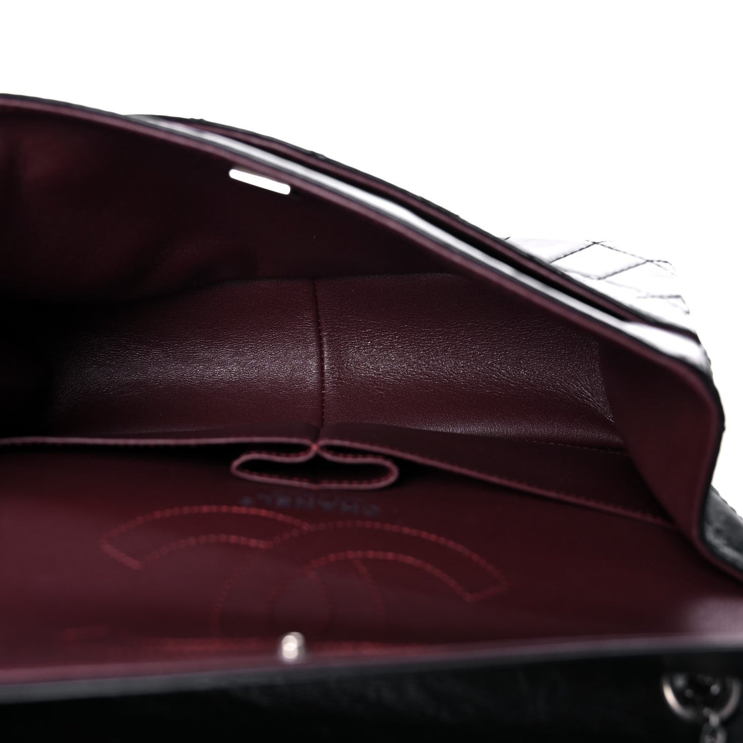 Aged Calfskin Quilted 2.55 Reissue 226 Flap Black
