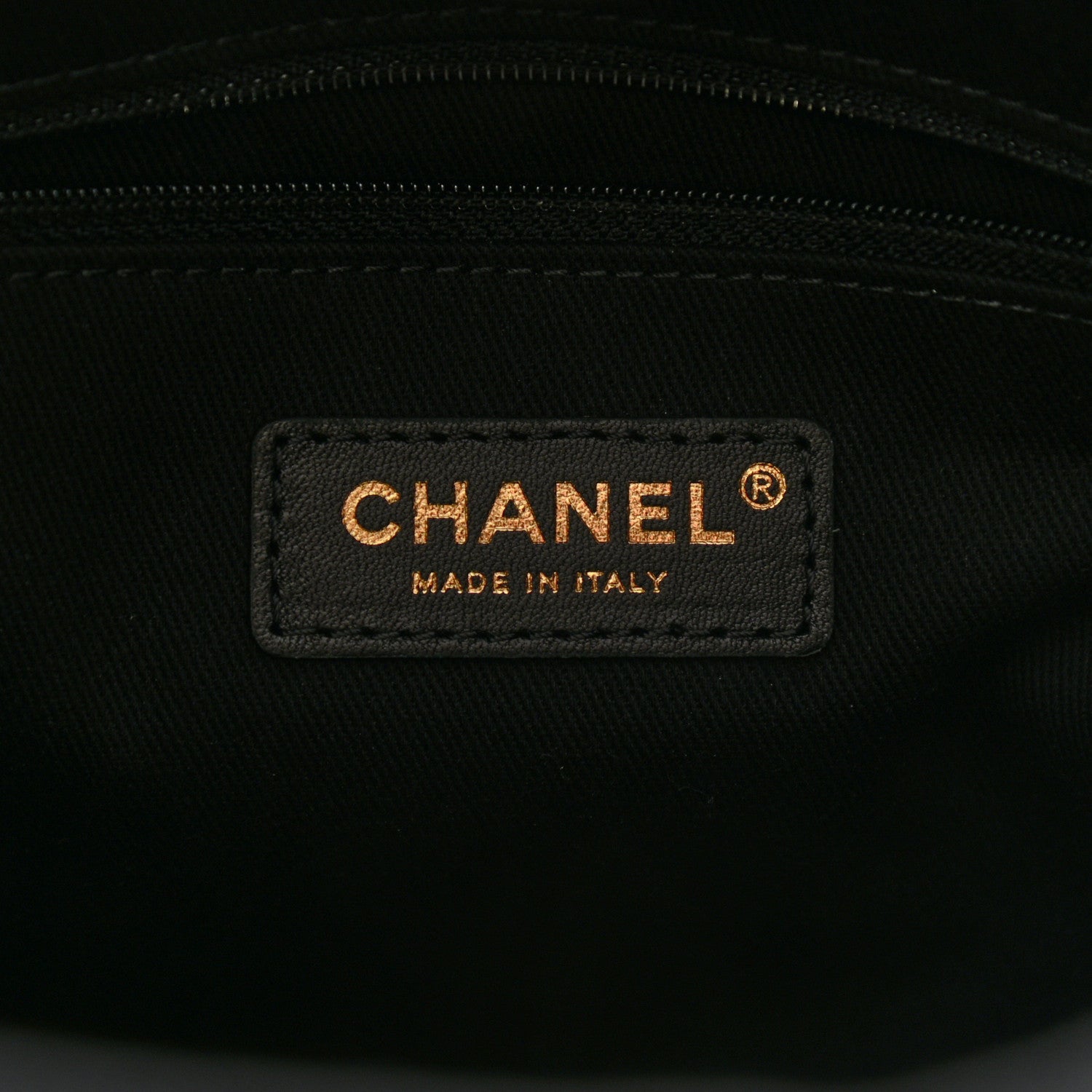 Chanel Lurex Straw Mini Deauville Tote Black 5 of 10