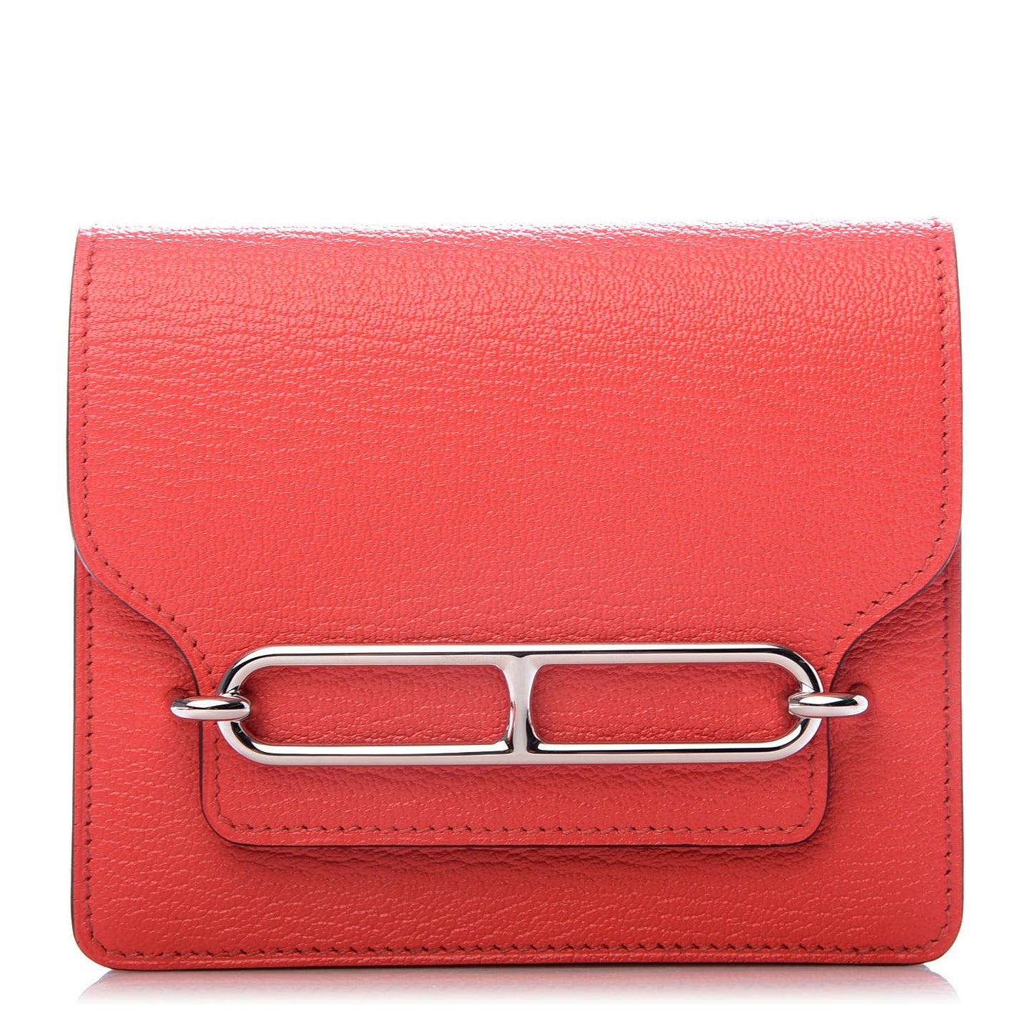Chevre Mysore Roulis Slim Wallet Rose Texas