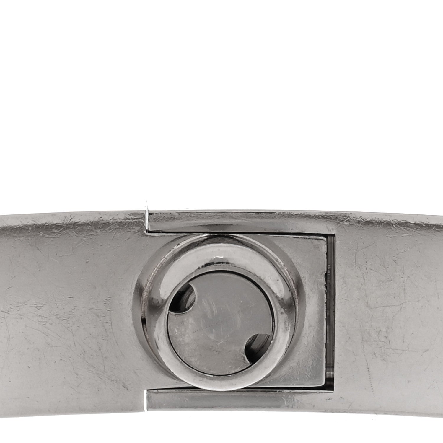 Cartier 18K White Gold LOVE Bracelet 17 5 of 5