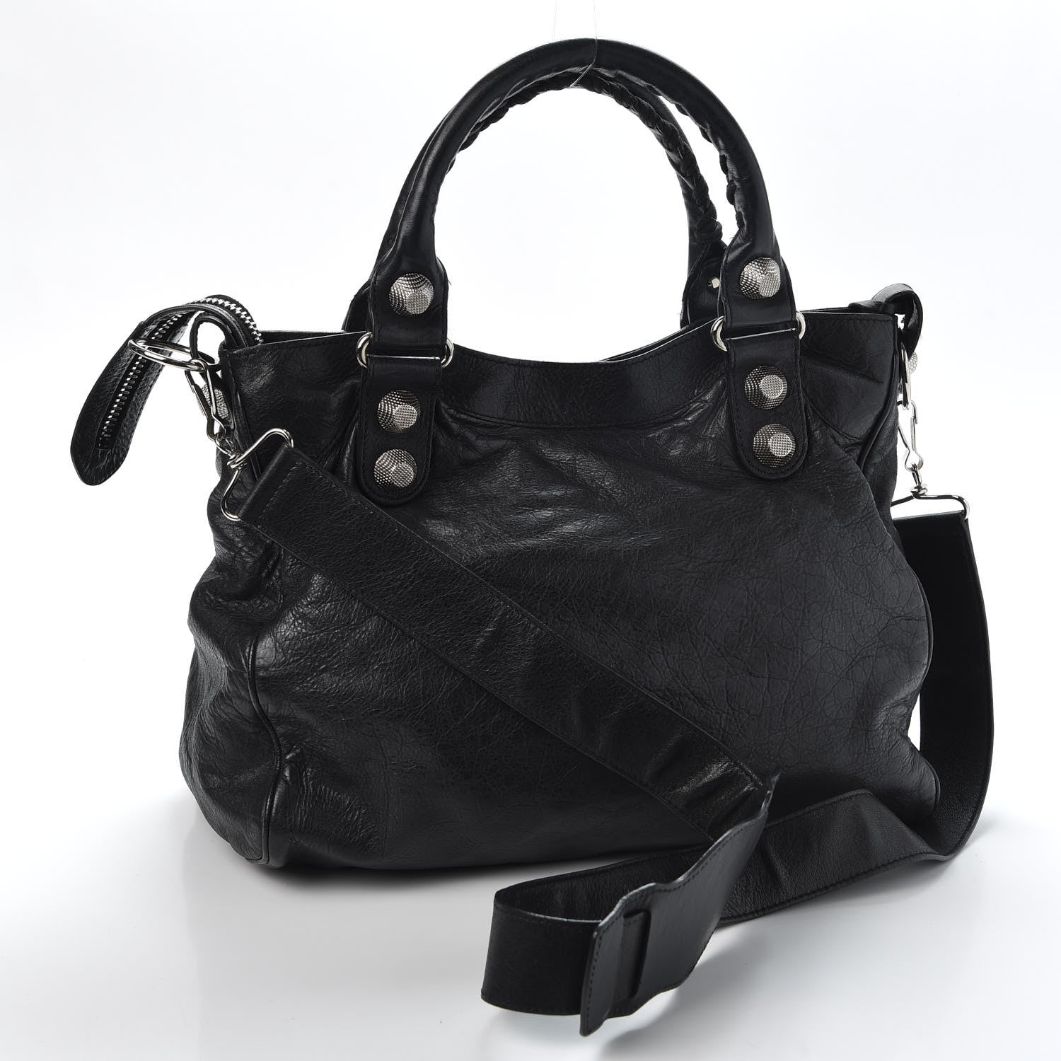 Balenciaga Agneau Giant 21 Silver Hardware Velo Black 2 of 12