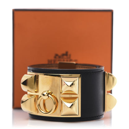Hermes Chamonix Collier de Chien CDC Bracelet S Black 7 of 7