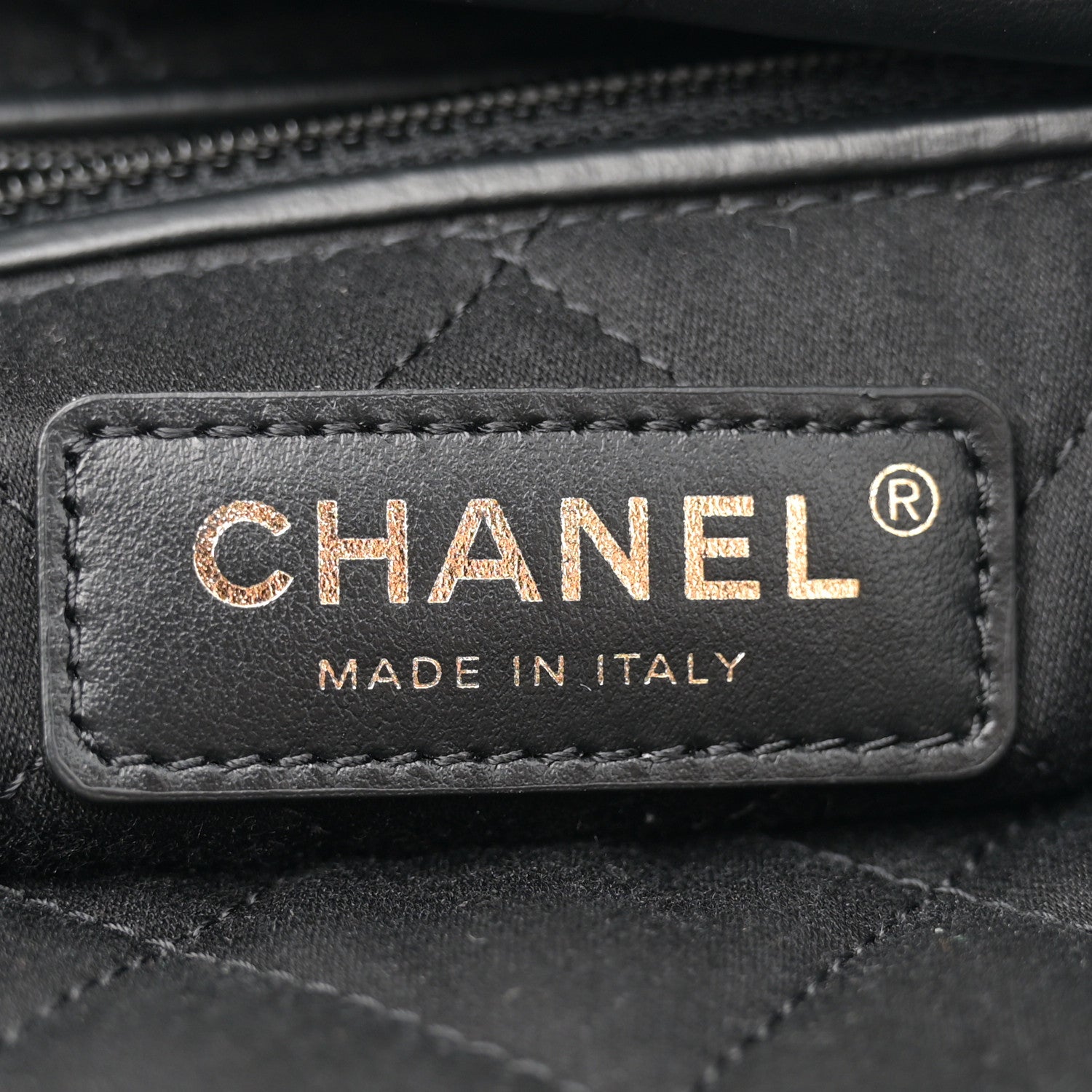 Chanel Calfskin Quilted Chanel 22 Black 7 of 12