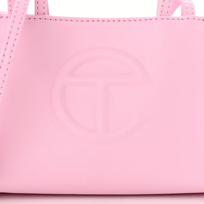 Telfar Vegan Leather Small Shopping Bag Bubblegum 8 of 10