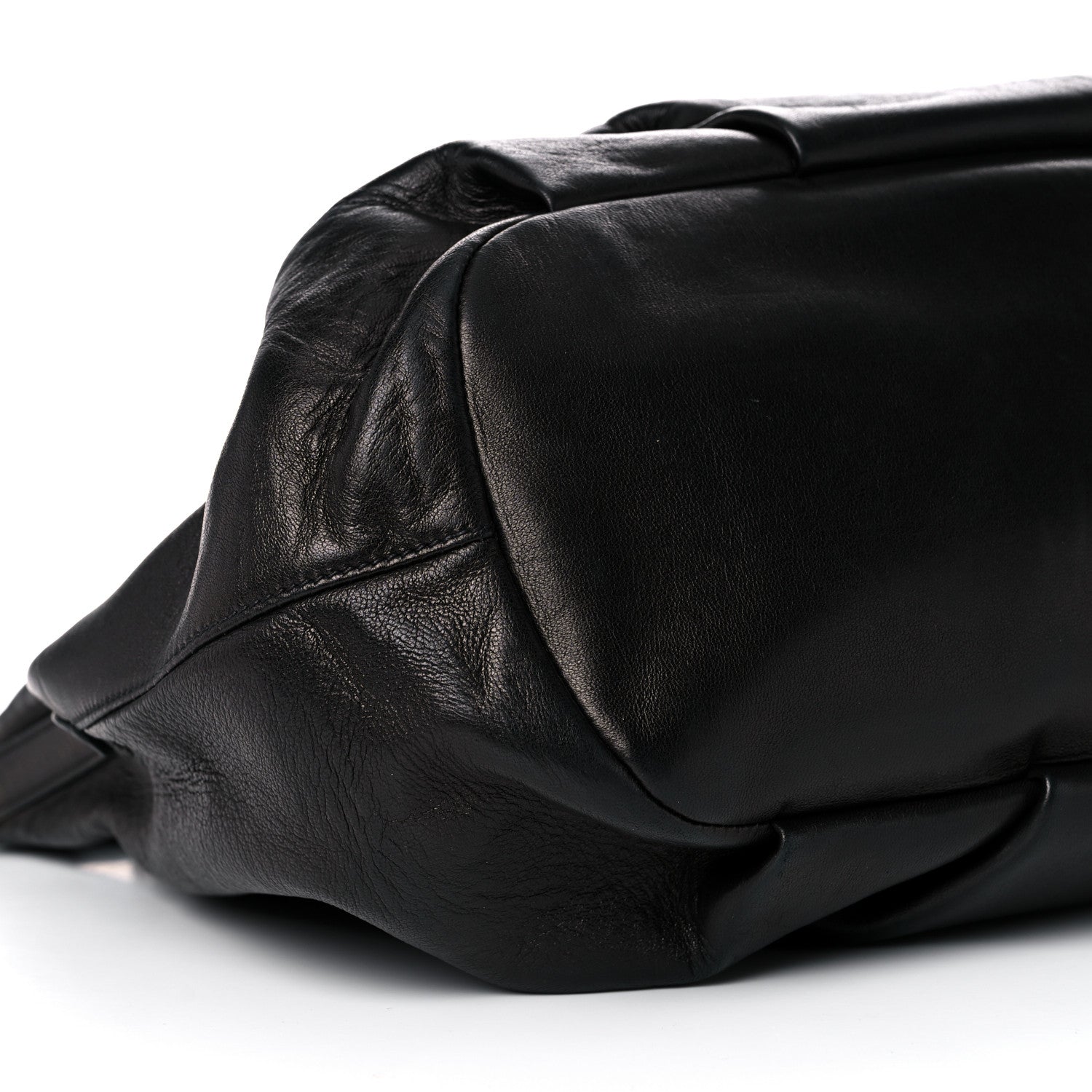 Prada Soft Calfskin Shopping Tote Black 6 of 15