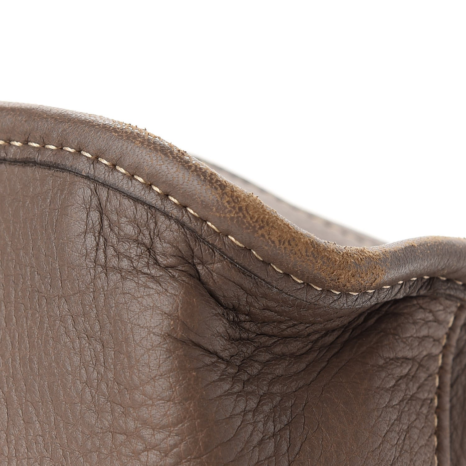 Prada Cervo Deerskin Tote Bambu 8 of 12