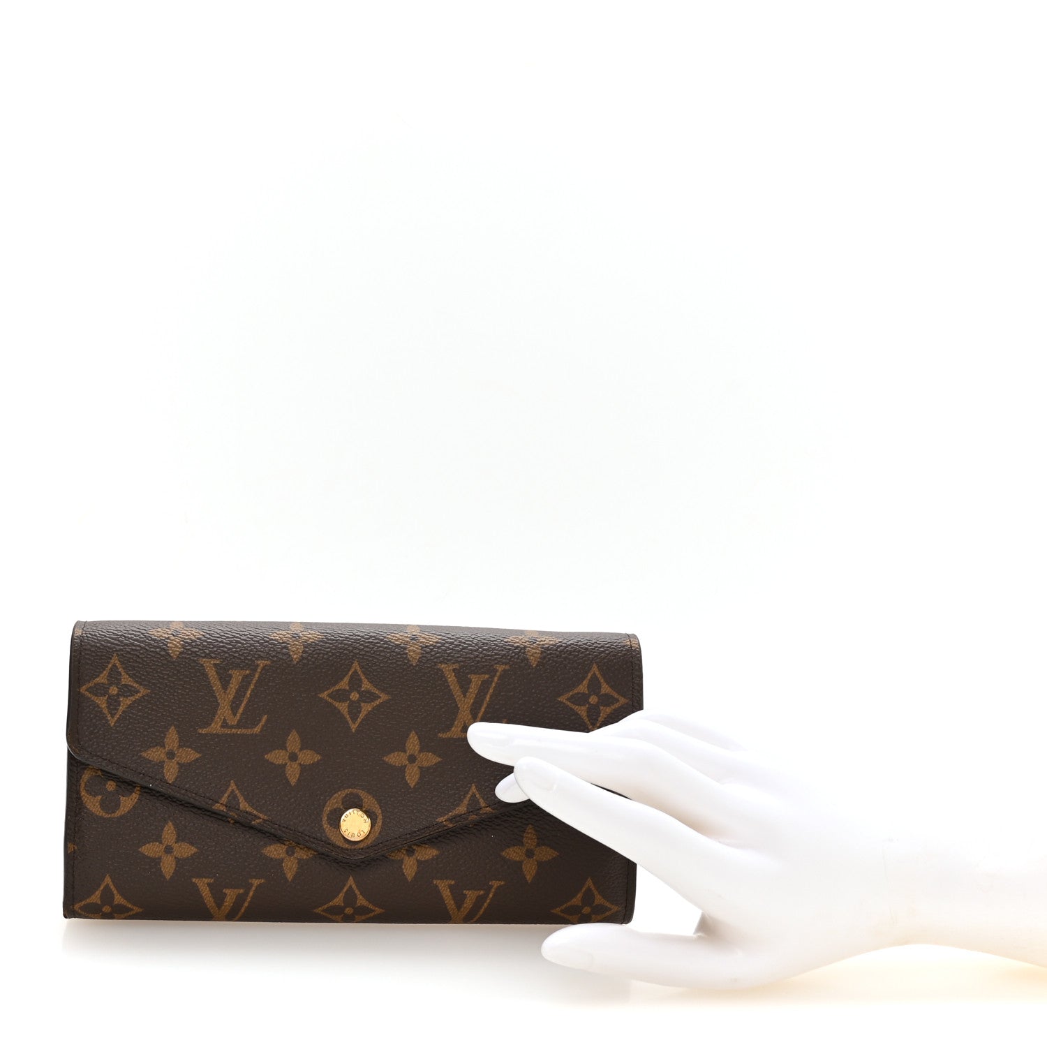 Louis Vuitton Monogram Sarah Wallet NM 2 of 7