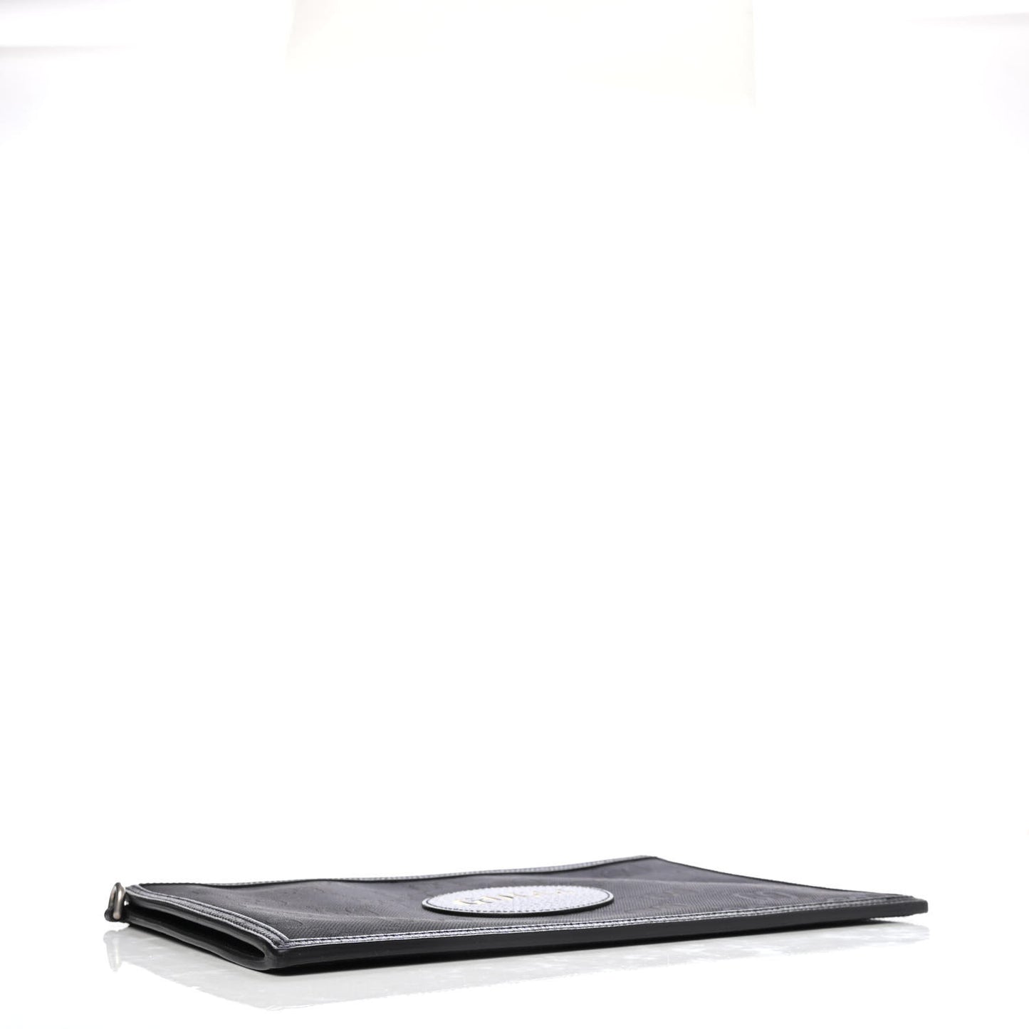 Econyl Nylon Monogram Off The Grid Zip Pouch Black