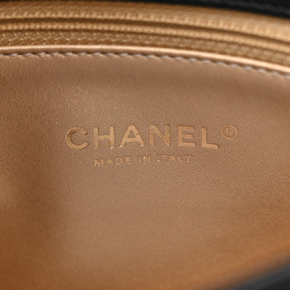 Chanel Lambskin Quilted Large Trendy Spirit Top Handle Bag Black 7 of 11