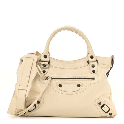 Balenciaga Agneau Classic Hardware Town Blanc Creme Light Craie 1 of 14