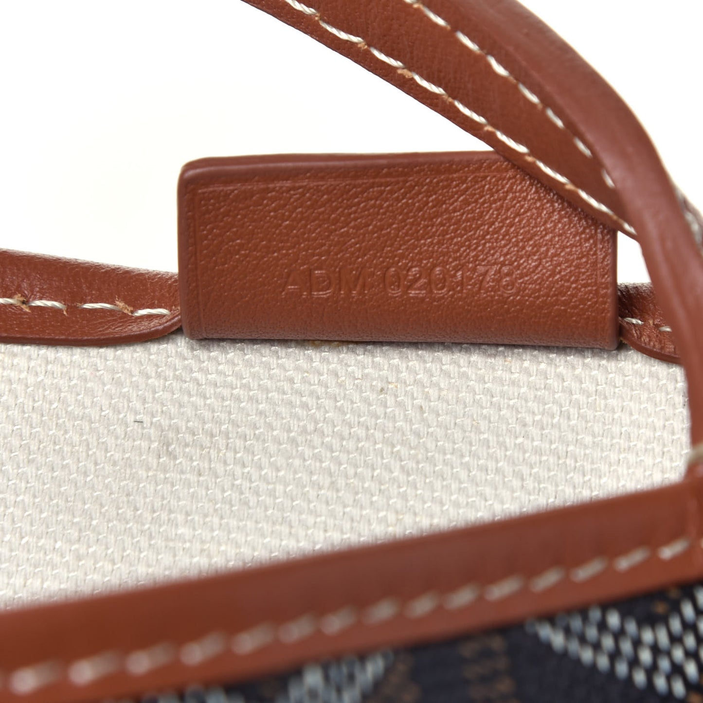 Goyardine Poitiers Tote Black Gold