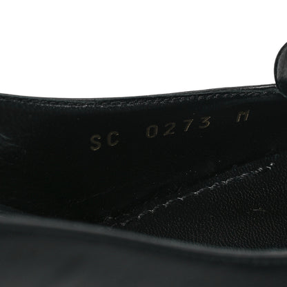 Louis Vuitton Lambskin Shake Slingback Pumps 38.5 Black 8 of 9