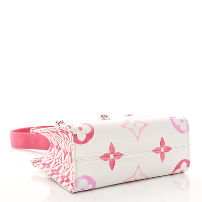 Louis Vuitton Monogram Giant By The Pool 2.0 Onthego PM Pink 4 of 17