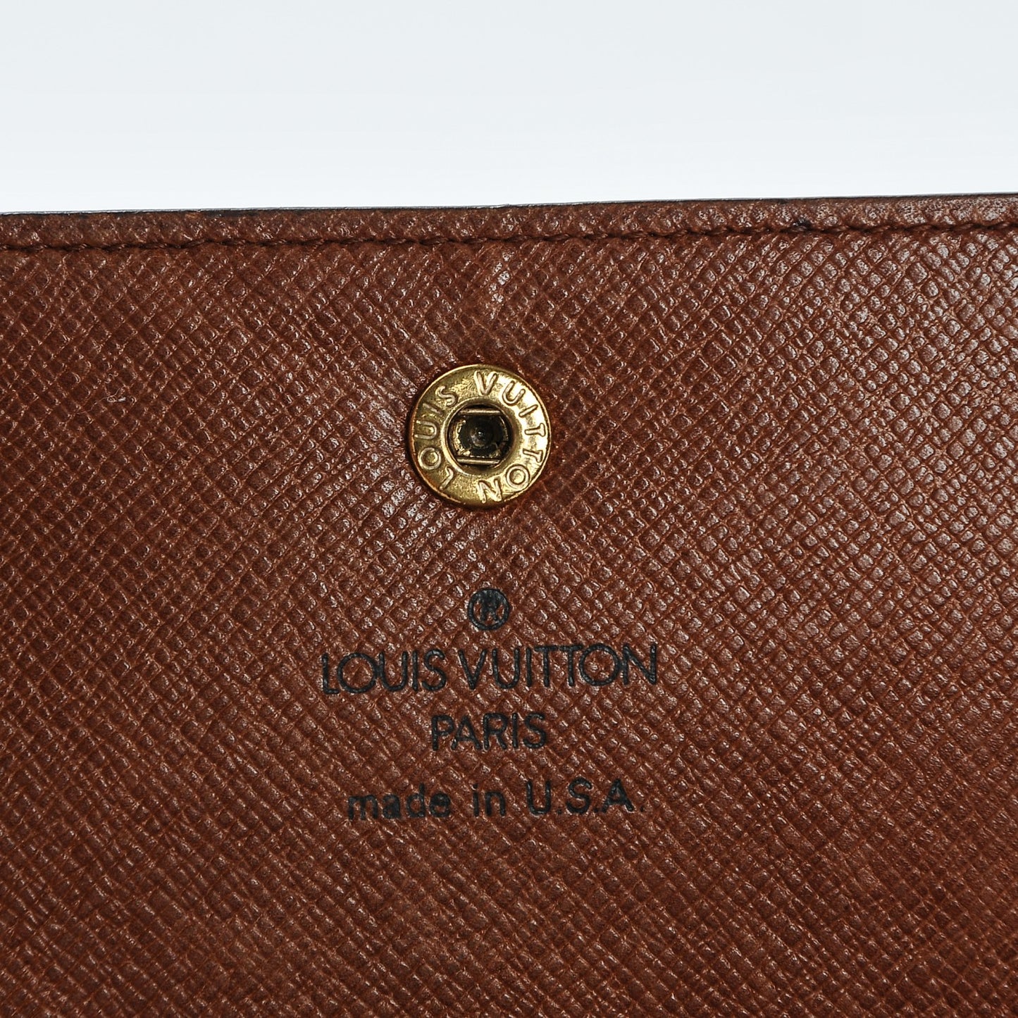 Monogram Business Card Holder