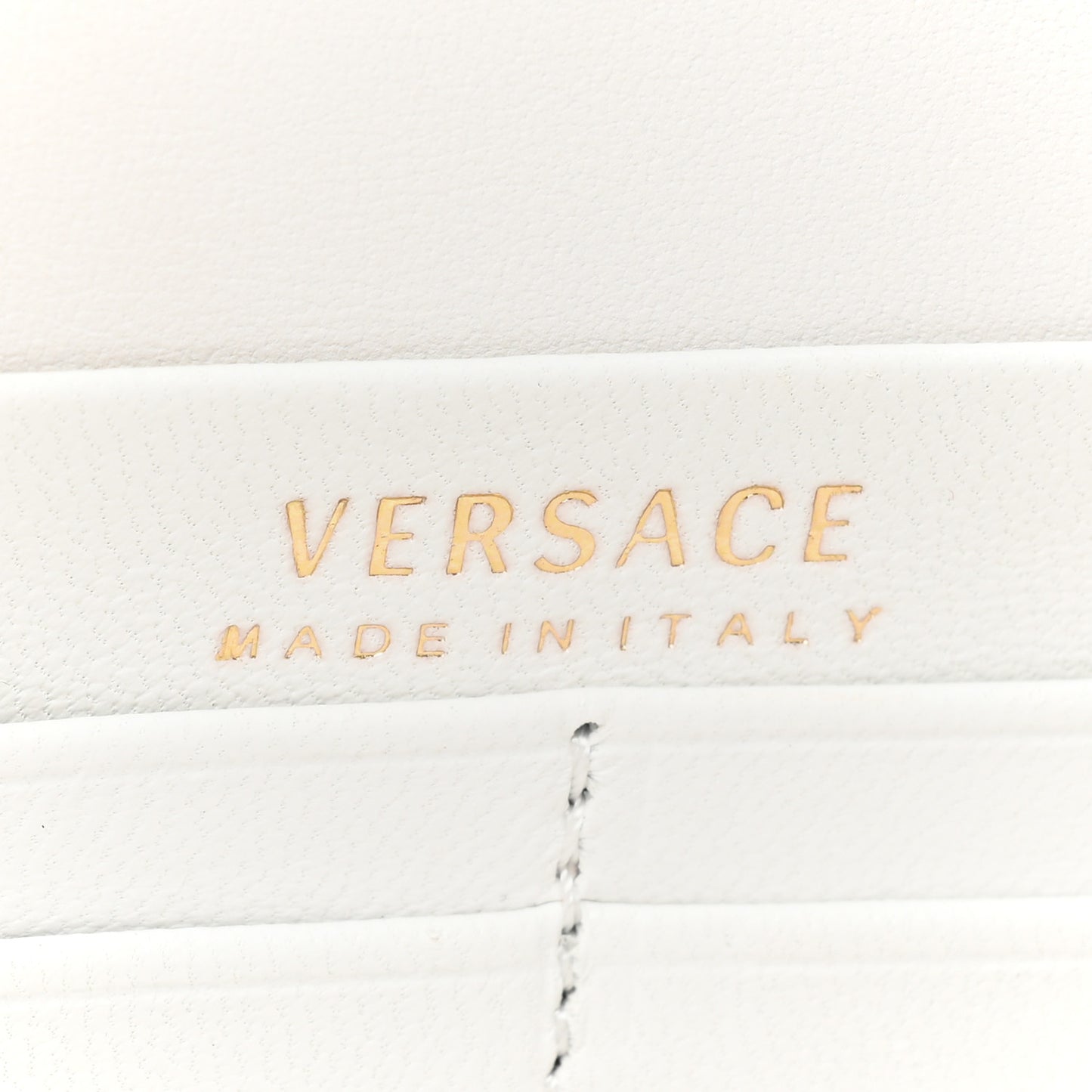 Nappa Quilted Studded Virtus Shoulder Bag White