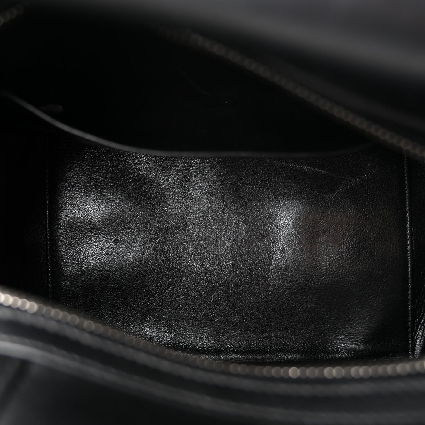 Softy Calfskin Small Supernova Handbag Black