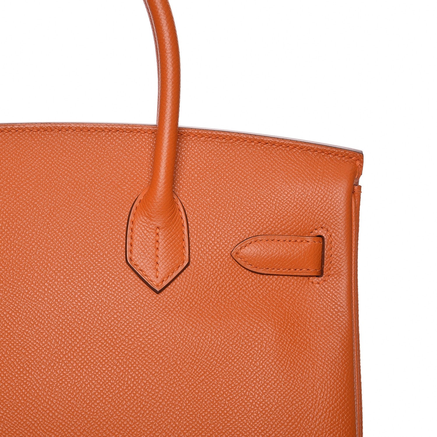 Hermes Epsom Birkin 30 Orange 9 of 25