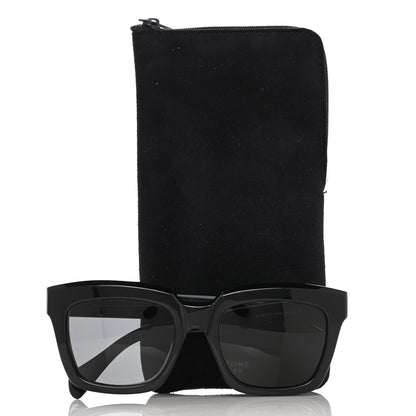 Celine Acetate Traveller Sunglasses CL 41023/S Black 7 of 7