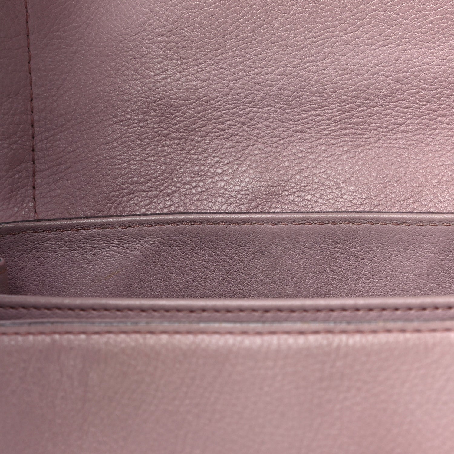 MCM Grained Calfskin Shoulder Bag Pink 11 of 27