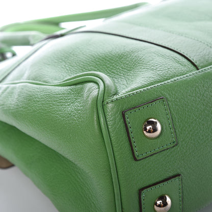 Mulberry Goatskin Bayswater Grass Green 11 of 12