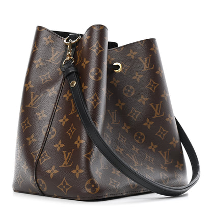 Louis Vuitton Monogram Neonoe MM Black 2 of 4