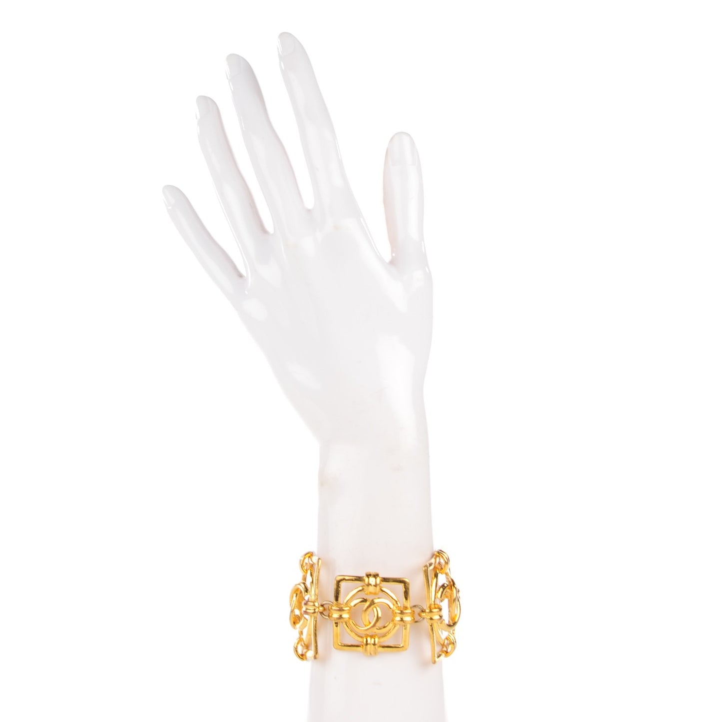 CC Square Bracelet Gold