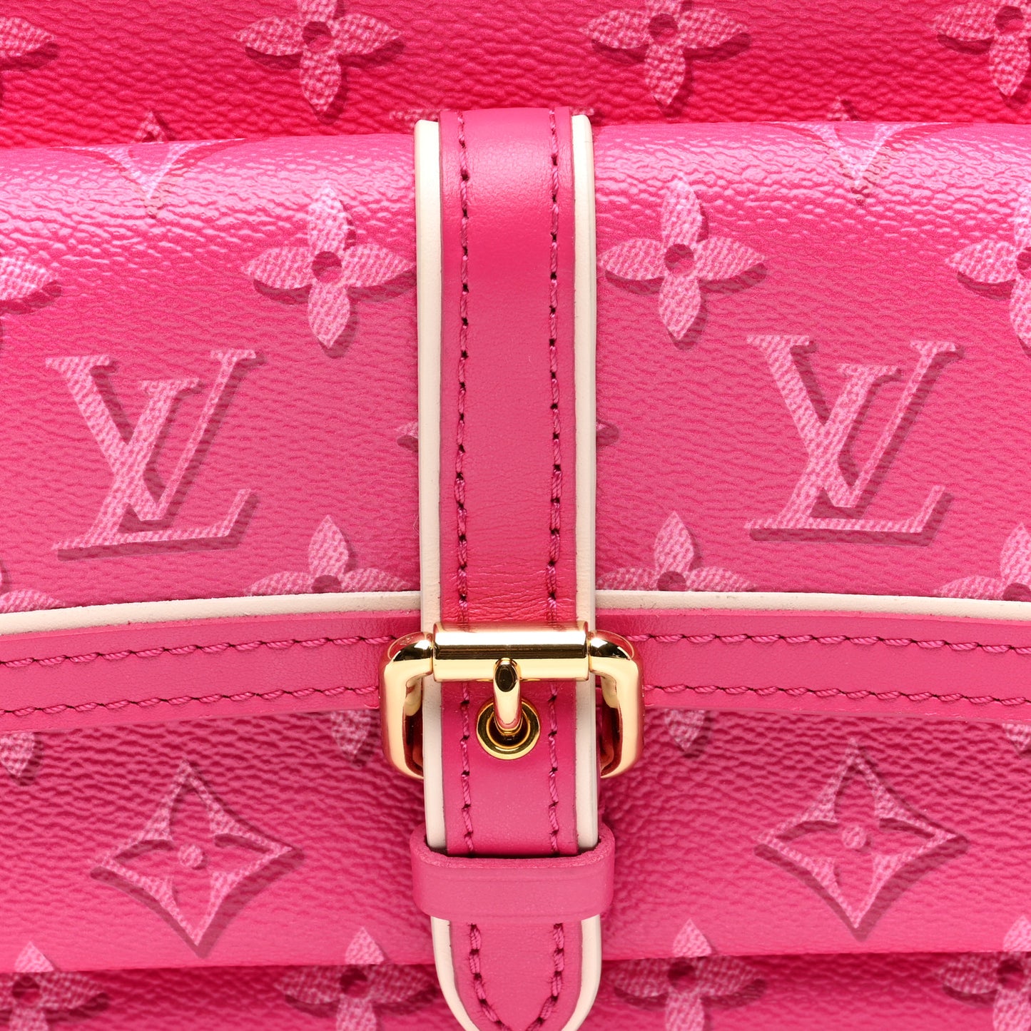 Monogram Fall For You Maxi Multi Pochette Accessories Fuchsia