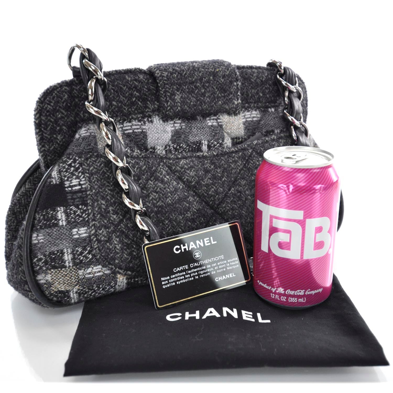 Chanel Tweed Frame Bag 4 of 12