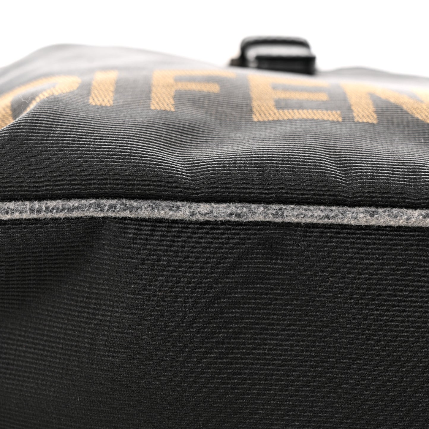 Nylon 1925 Drawstring Backpack Black