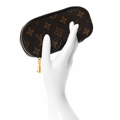 Louis Vuitton Monogram Emilie Zippered Sunglasses Case Black 2 of 7