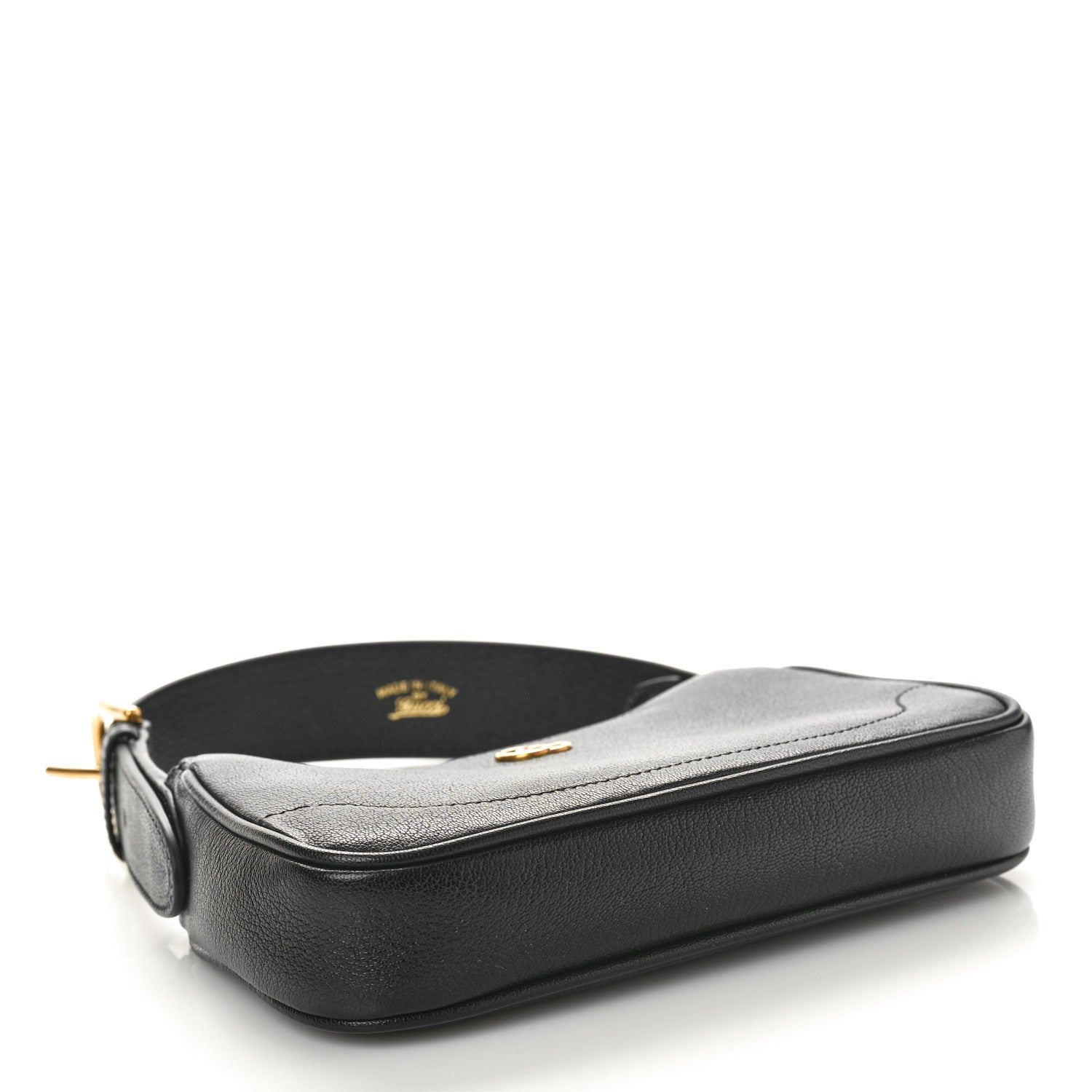 Gucci Goatskin Mini Aphrodite Shoulder Bag Black 4 of 11