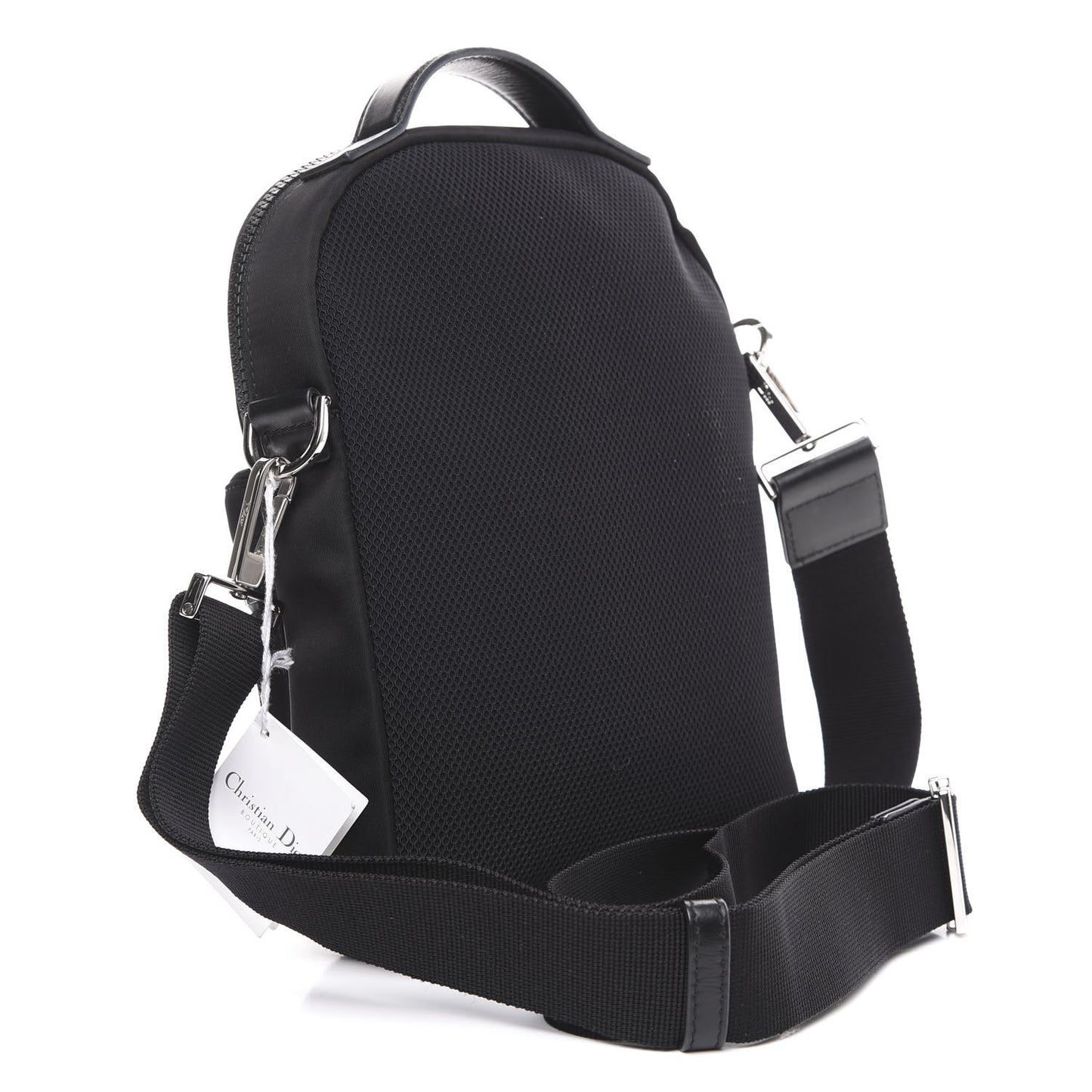 HOMME Nylon Shoulder Bag Black