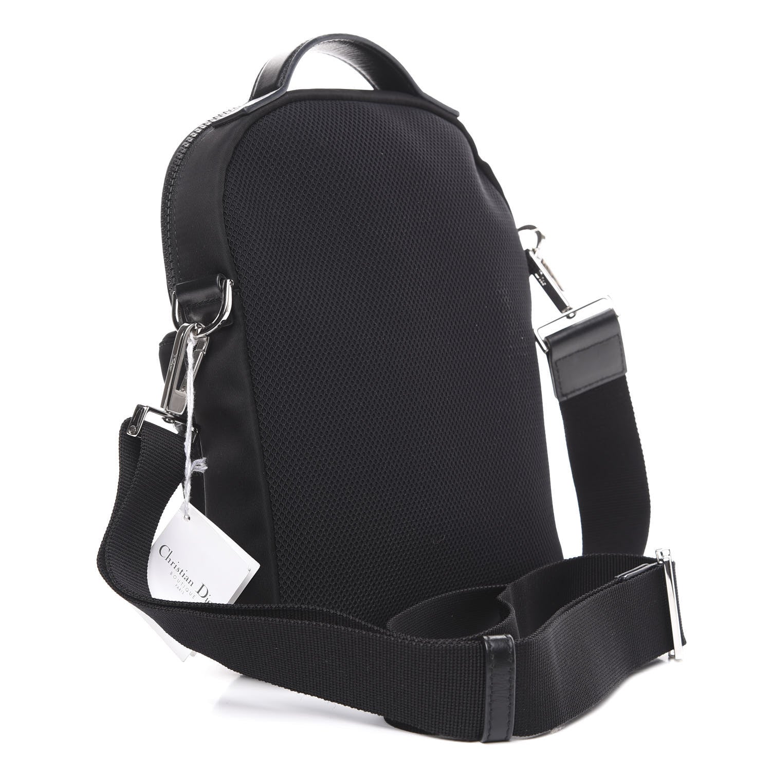 Christian Dior HOMME Nylon Shoulder Bag Black 2 of 8