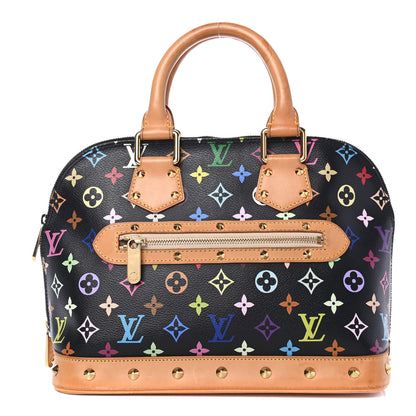 Louis Vuitton Monogram Multicolor Alma Black 1 of 4
