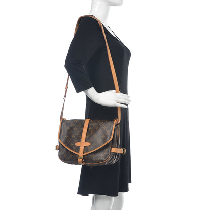Louis Vuitton Monogram Saumur 30 2 of 14