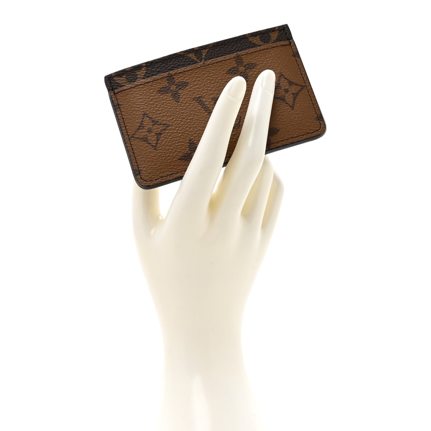 Reverse Monogram Card Holder