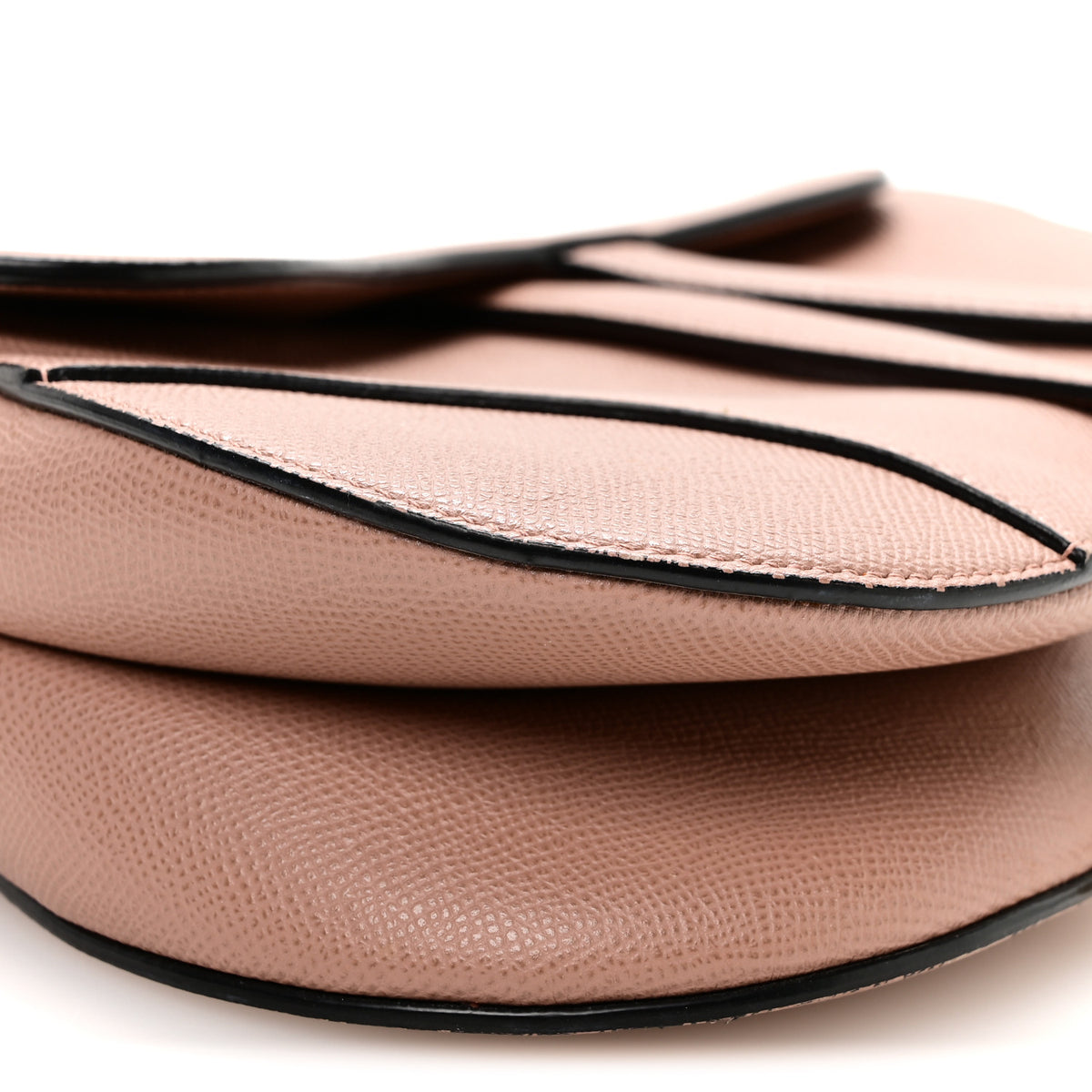Christian Dior Grained Calfskin Saddle Bag Fard 9 of 10