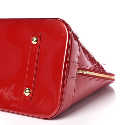 Louis Vuitton Vernis Alma GM Pomme D'Amour 9 of 10