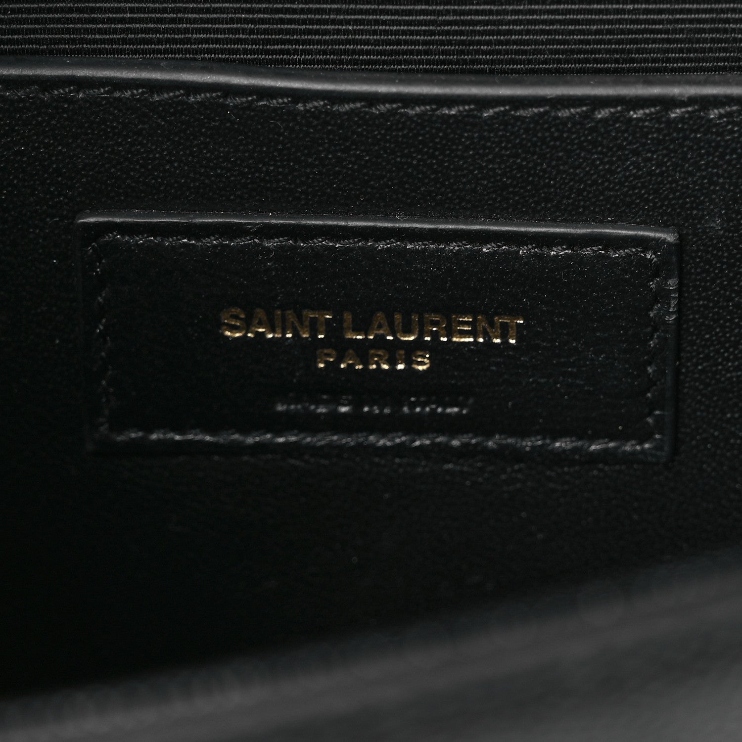 Saint Laurent Grain De Poudre Small Classic Monogram Kate Tassel Satchel Black 7 of 10