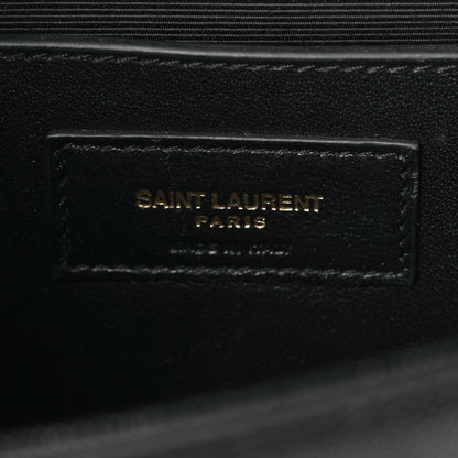 Saint Laurent Grain De Poudre Small Classic Monogram Kate Tassel Satchel Black 7 of 10