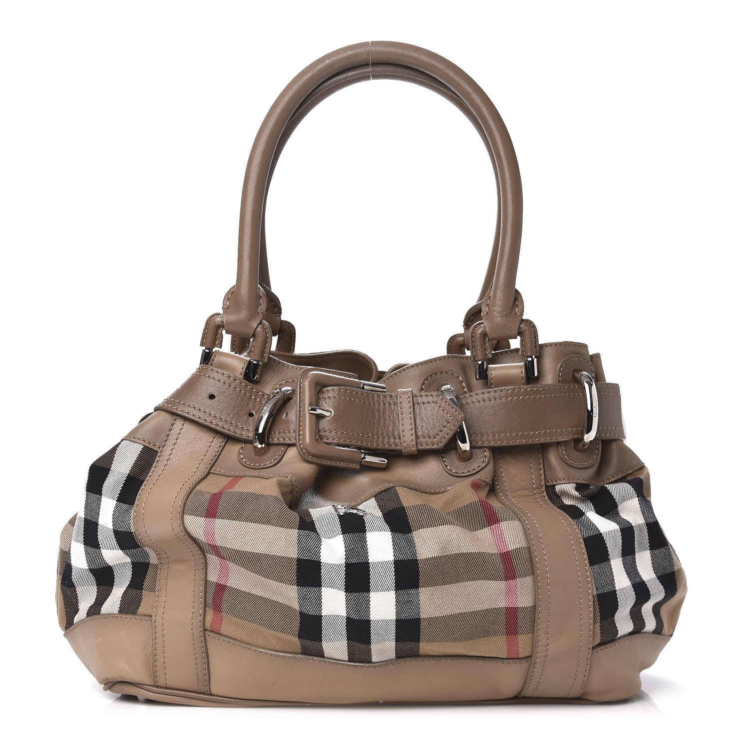 Burberry House Check Large Beaton Beige 1 of 9