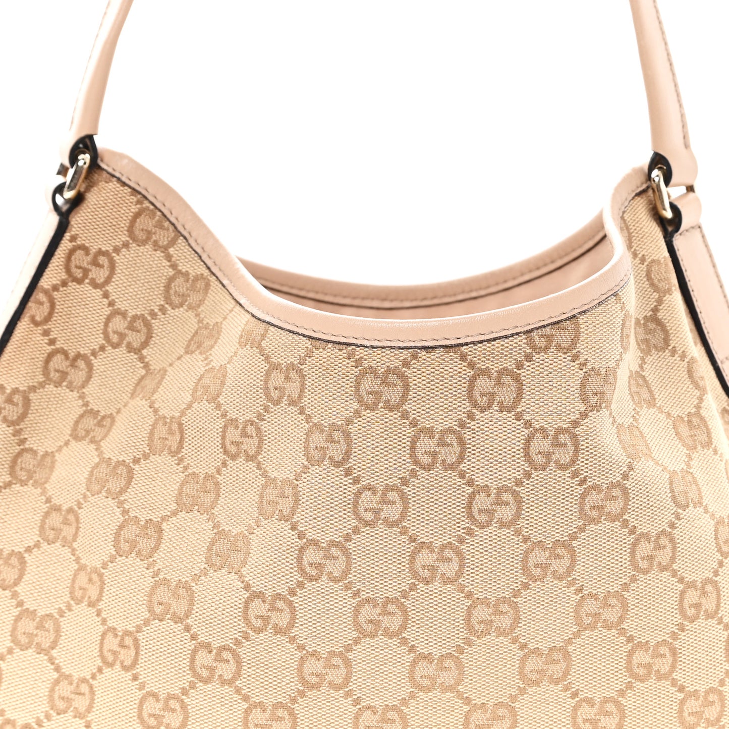 Monogram Medium New Britt Hobo Beige