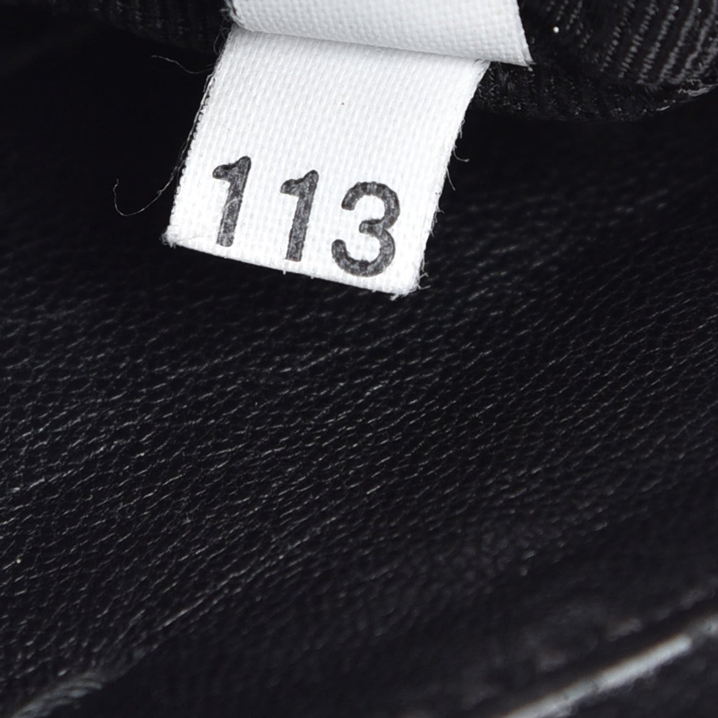 Vernice Gaufre Tote Black