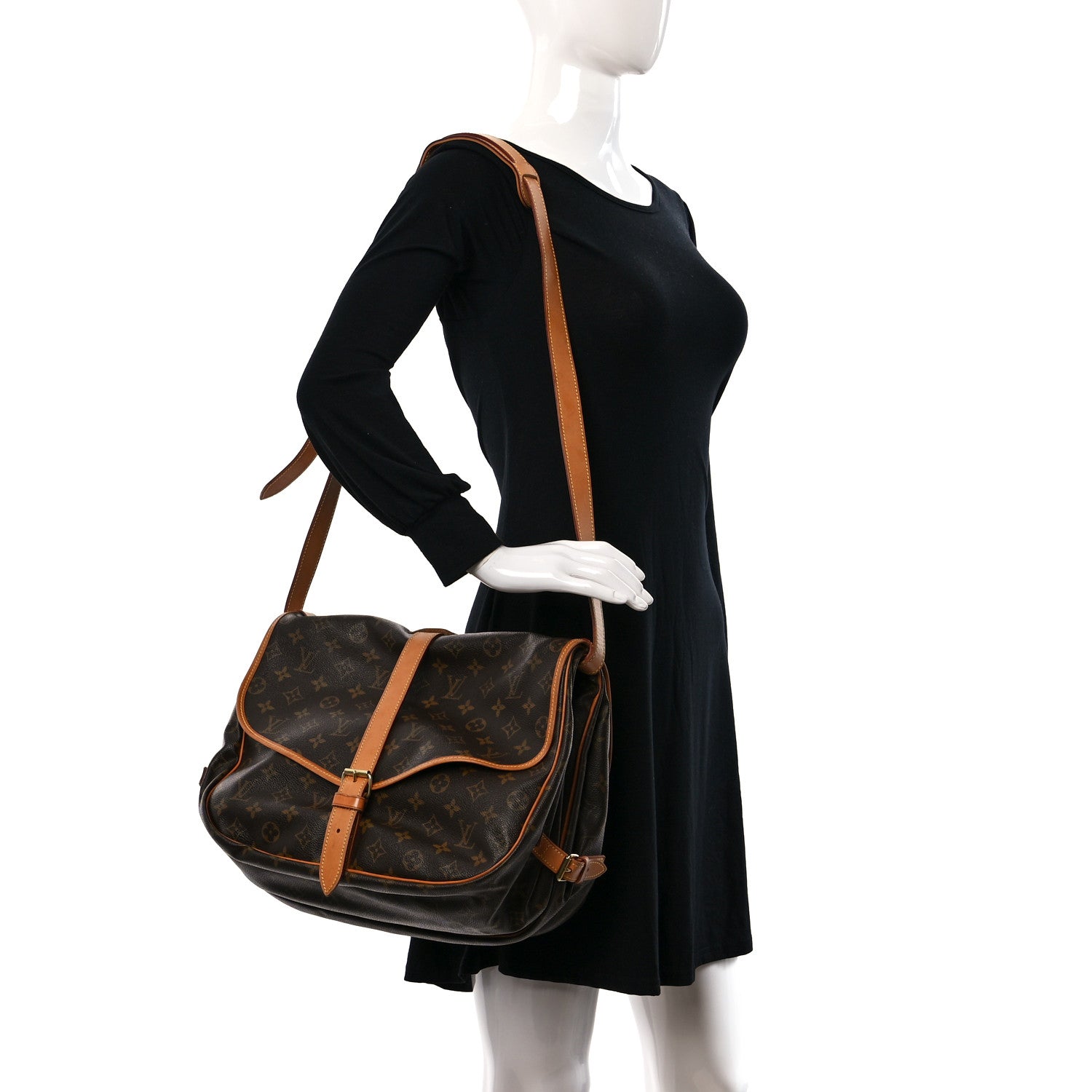 Louis Vuitton Monogram Saumur 35 2 of 9