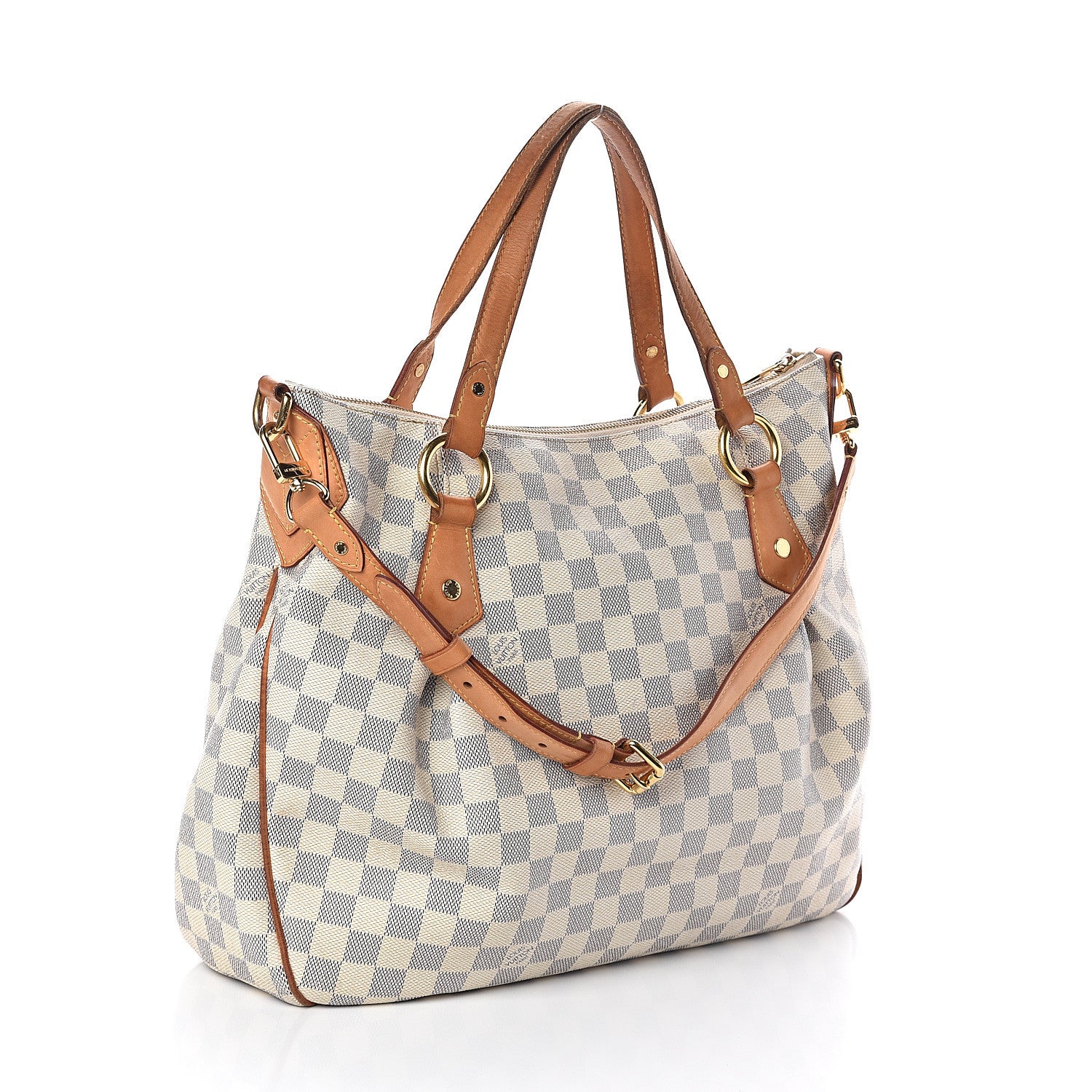 Louis Vuitton Damier Azur Evora MM 3 of 9