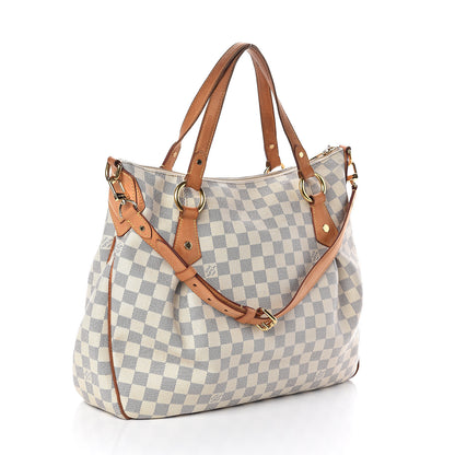 Louis Vuitton Damier Azur Evora MM 3 of 9