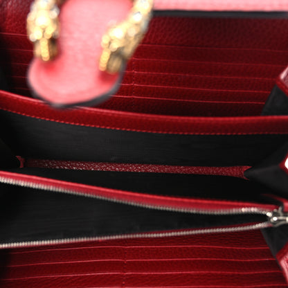 Gucci Calfskin Mini Dionysus Chain Wallet Hibiscus Red 5 of 10